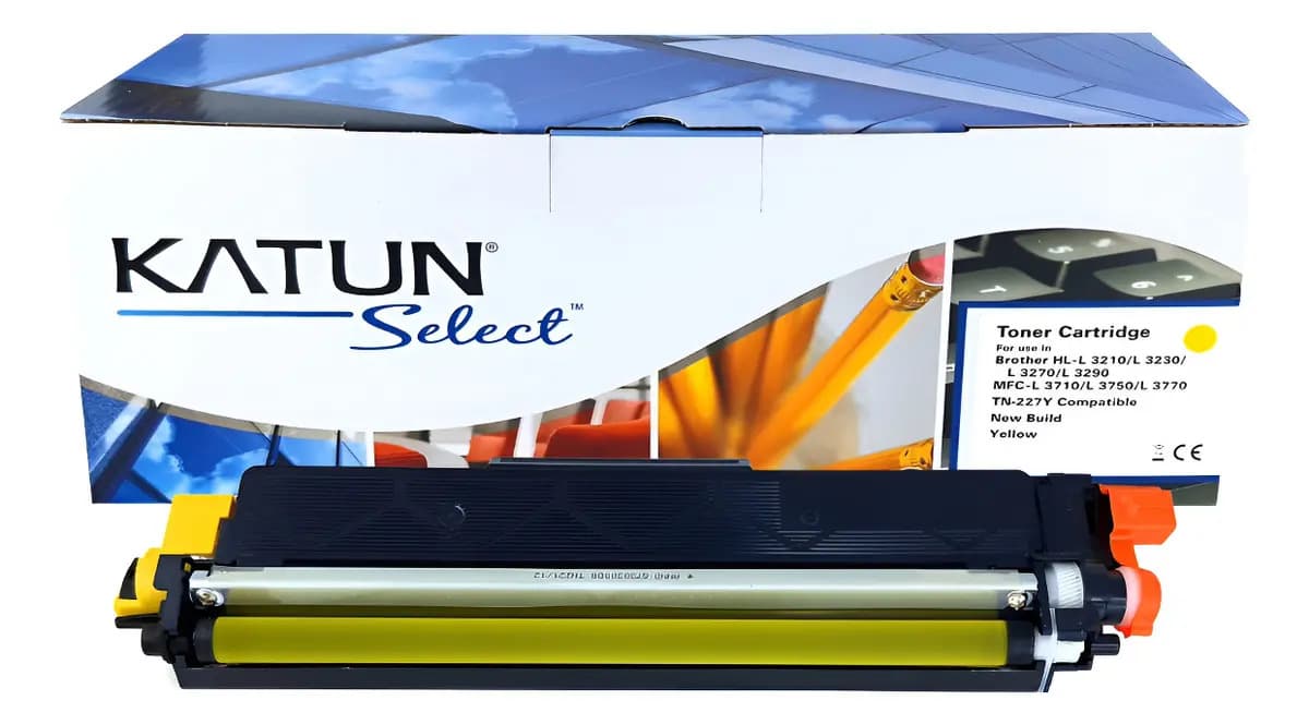 Toner Katun TN-227Y Amarillo Brother HL-L3210 MFC-L3710
